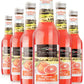 Tuscanini Organic Blood Orange Soda, 6 Pack, 16% Real Juice, No Artificial Flavors, 9.3 Fl Oz Each