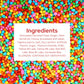 Rainbow Candy Coated Chocolate Chips | 1.5 lbs Cosmic Brownie Sprinkles | Mini Chocolate Baking Chips for Ice Cream & Cake Decor