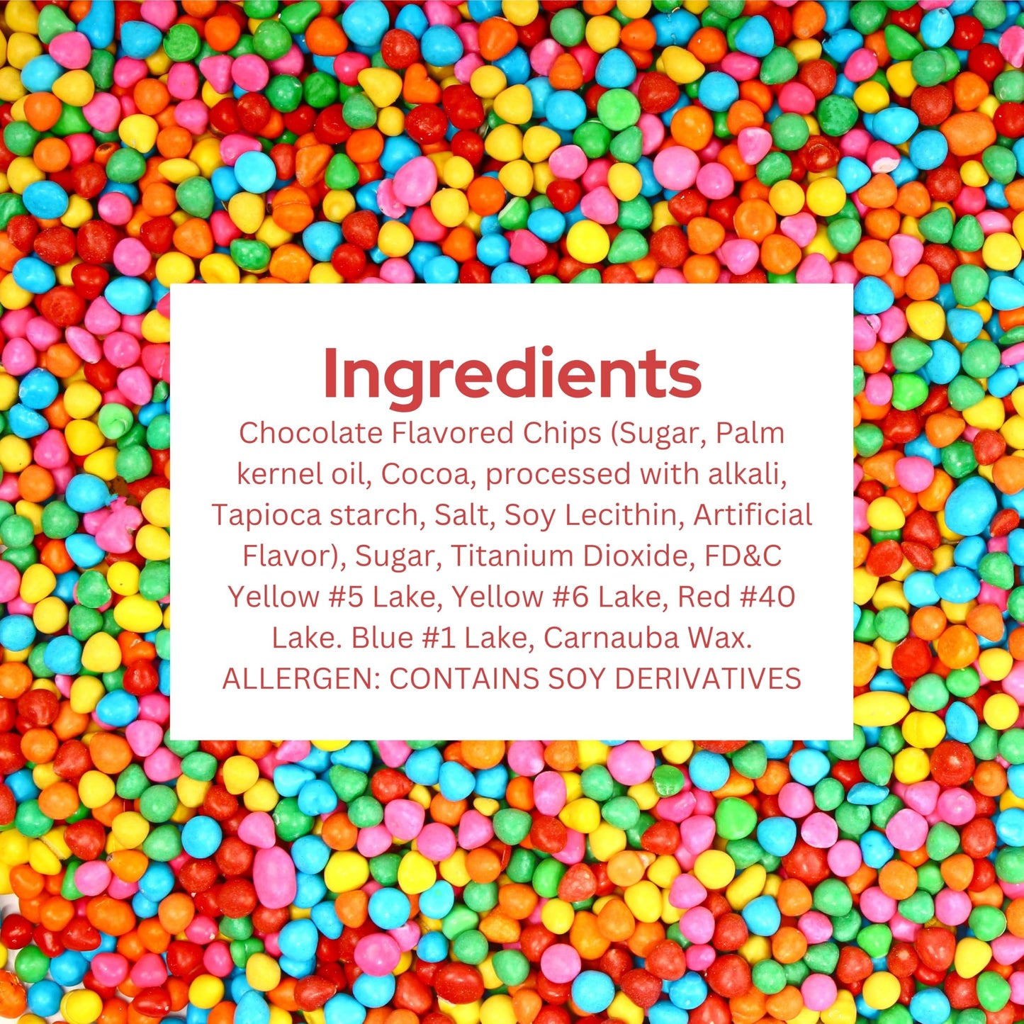 Rainbow Candy Coated Chocolate Chips | 1.5 lbs Cosmic Brownie Sprinkles | Mini Chocolate Baking Chips for Ice Cream & Cake Decor