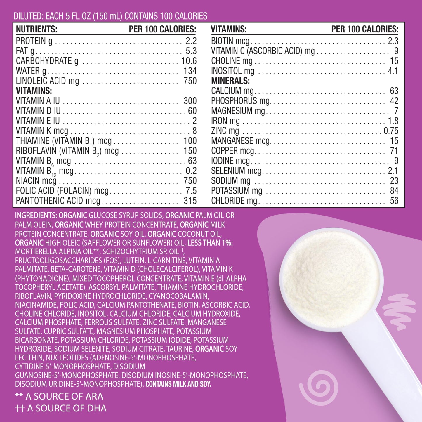 Earths Best Organic Sensitivity Infant Formula, Babies 0-12 Months, Reduced Lactose, Iron, Omega-3 Dha, Omega-6 Ara, Organic Baby Formula, 21 Ounce Container