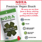 Original Crispy Seaweed Snacks By Nora, Low-Carb Healthy Snacks For Adults, Thick Nori Sheets Snack Strips, Asian Snacks, Vegan,