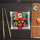 Raindrops - Gummy Candy Small Sushi Bento Box - Yummy Gummy Food Looks Just Like A Sushi - Mens Stocking Stuffer Ideas - (3.0 Oz