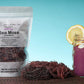 Purple Sea Moss | Irish Moss | Wildcrafted From St. Lucia | 100% Natural | Makes Over 50Oz Seamoss Gel - 4Oz