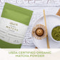 Matcha Dna Green Tea Powder Culinary Grade Powdered High In Antioxidants Usda Organic, 8 Ounce
