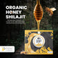 Paramount Organic Honey with Shilajit - Pure & Natural Jelly, Honey Bee Pollen (Large Pack of 30 Sachets 10Gram Each)