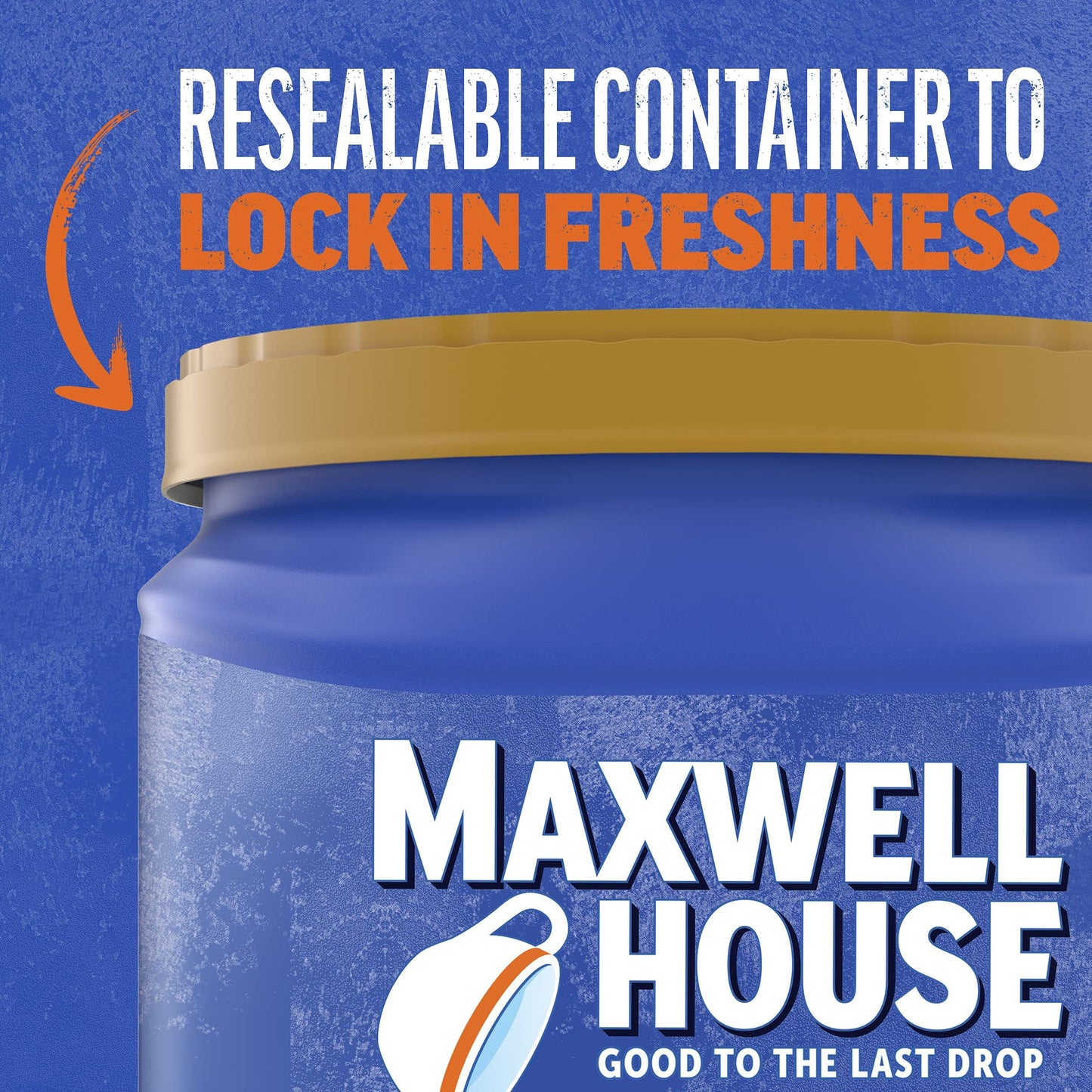 Maxwell House House Blend Medium Roast Ground Coffee (24.5 Oz Canister)