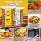 Rani Fryums Star Shape 7oz (200g) - Vegan, Kosher, Uncooked Wheat & Tapioca Snack
