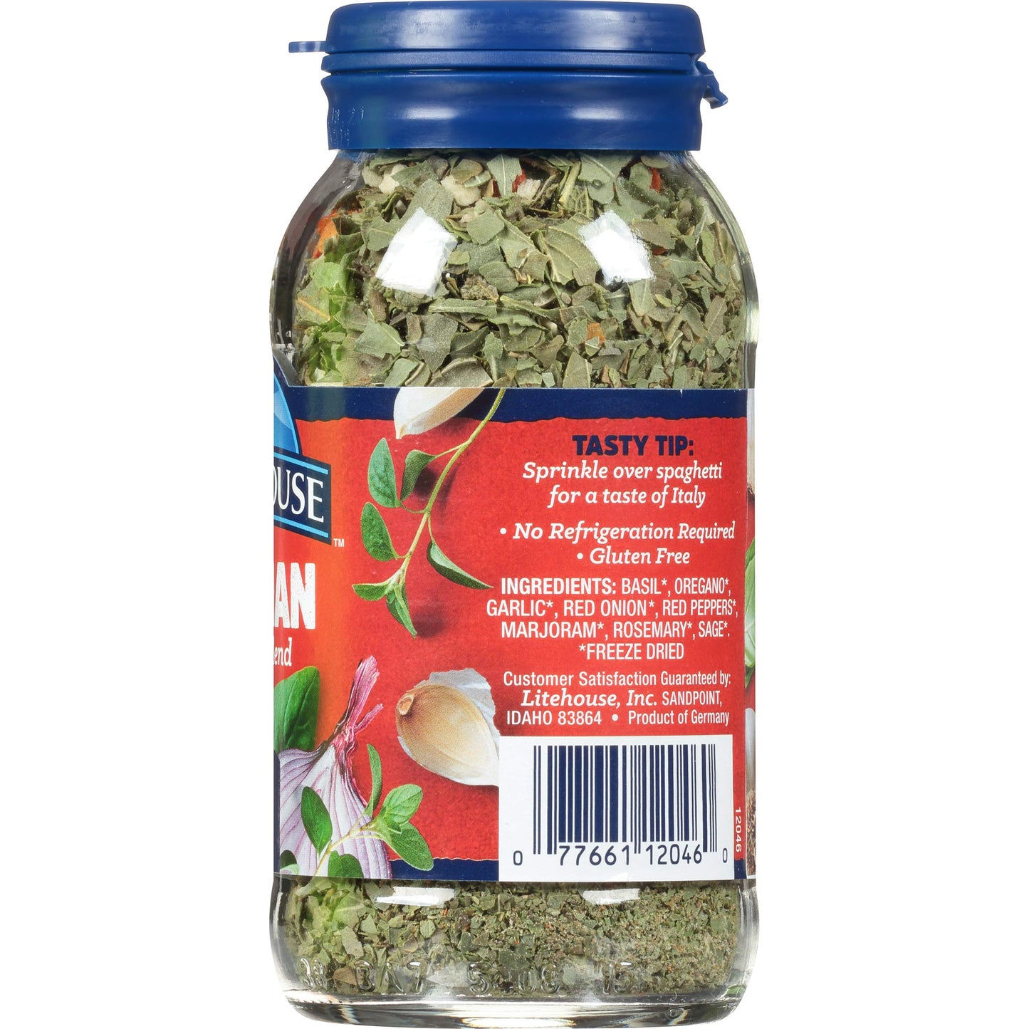 Litehouse Freeze-Dried Flavors Variety Herb Blend Pack  (Italian  Poultry  Salad Dressing Herb Blend ) - Organic Spice  Non-GMO  Gluten-Free - 3-Pack