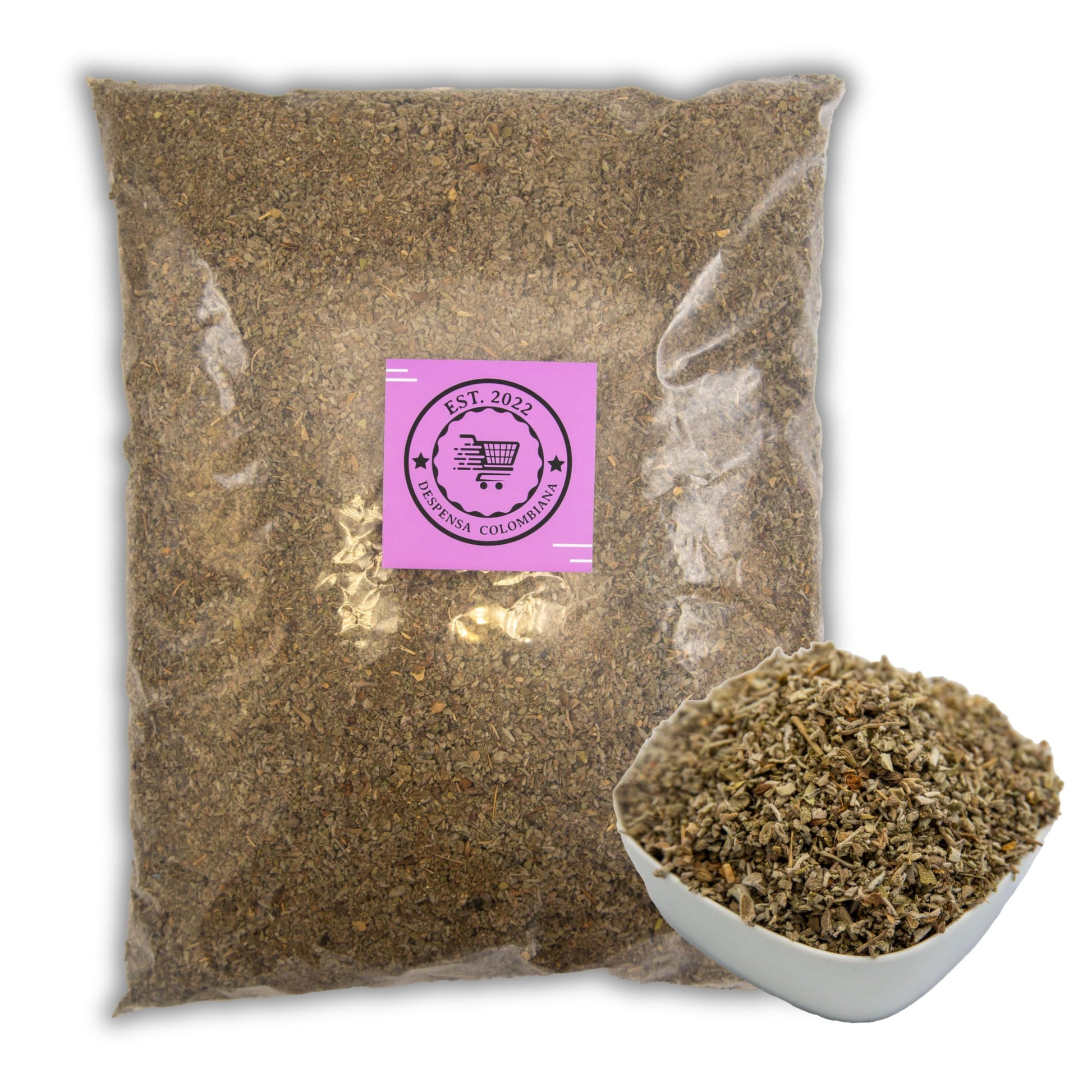 Despensa Colombiana Rubbed Sage Seasoning - 24 Ounce (1.5 lbs) Bulk for Cooking and Teas