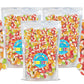 Freeze Dried Candy Gourmet Crunch Candies 36oz 3 of 12 oz Bag Pouch Assorted Cherry Strawberry Lemon Lime Orange Original Rainbo