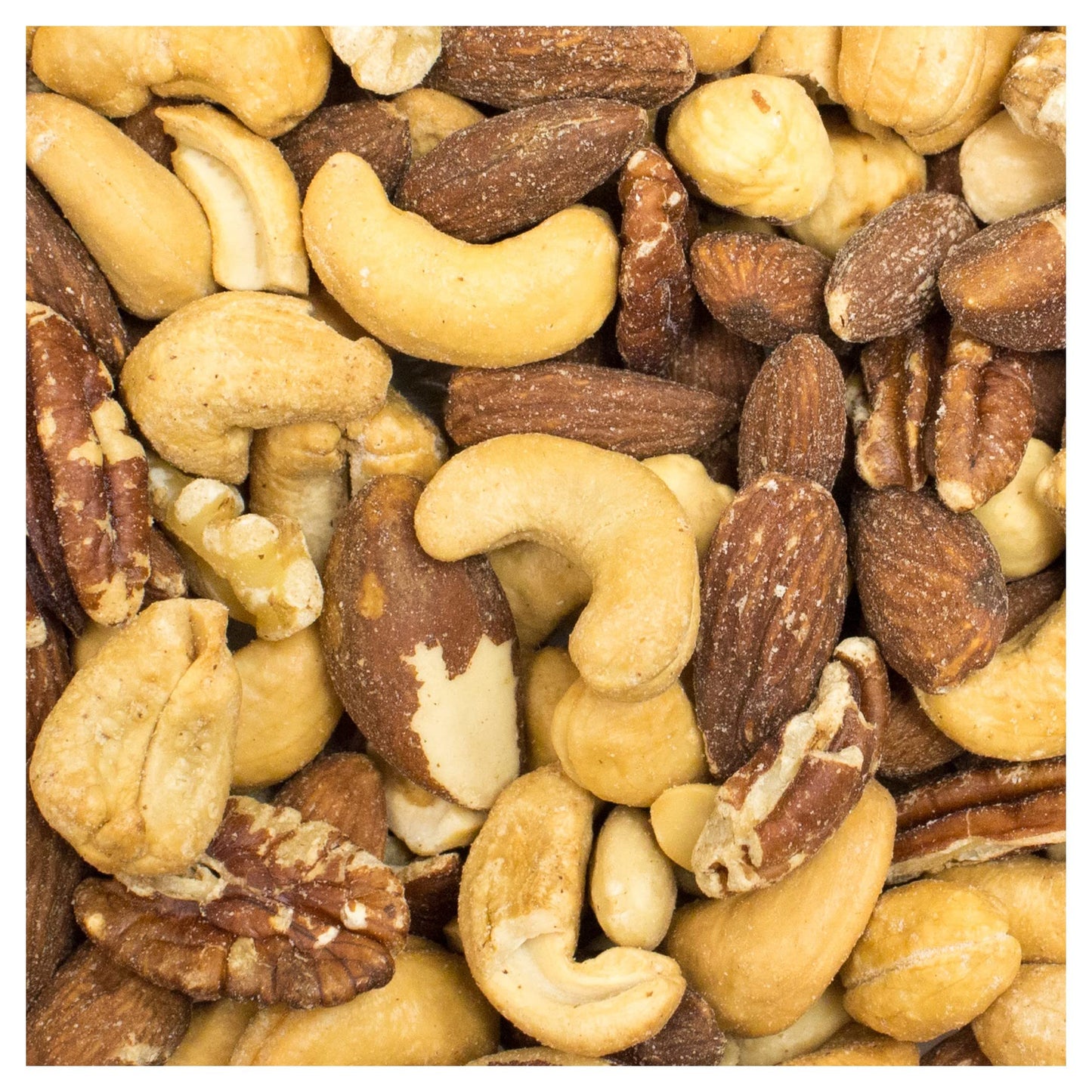 Deluxe Fancy Mixed Nuts Roasted Unsalted (No Peanuts), 20 Lbs. Bulk Case, Kosher