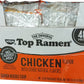 Top Ramen Chicken Flavor Ramen Noodle Soup - 3 Oz (Pack Of 48)