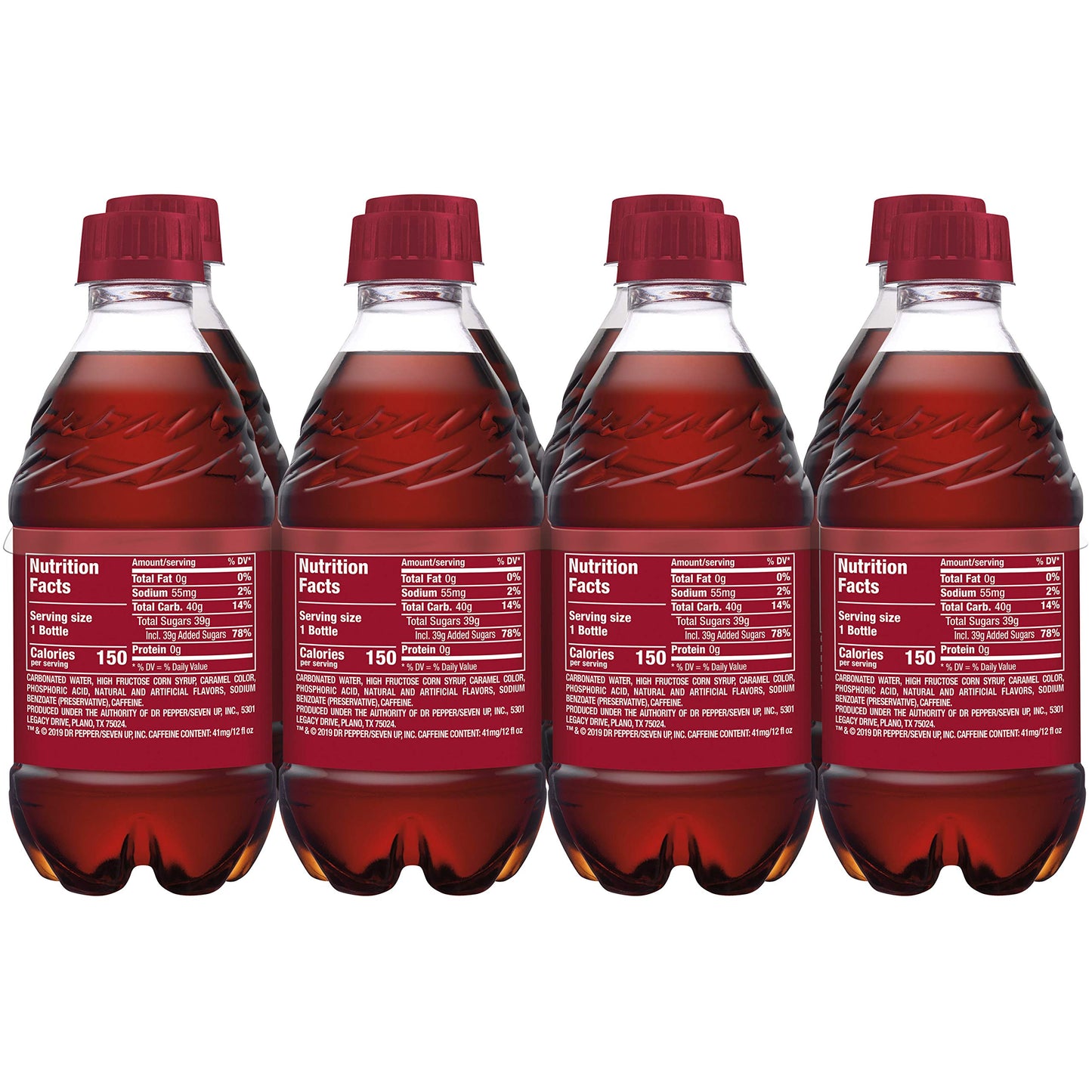 DR PEPPER - MINI BOTTLES, 12 OZ, 8 PK