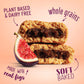 Natures Bakery Whole Wheat Fig Bars, Original Fig, Real Fruit, Vegan, Non-GMO, Snack bar, 6 boxes with 6 twin packs (36 twin pac