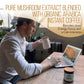 Lrla Superfoods Organic Mushroom Coffee (Hirie Special Edition) 35 Servings With 7 Superfood Shrooms, 100% Fair Trade Rich Mediu