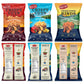 Field Trip Gluten Free Pork Rinds, Paleo And Keto Friendly Airy Puffs, Crunchy High Protein Snacks, Low Carb Snack From Back Pork Skins, 2.5Oz Bag, 4 Variety Pack, Holiday & Christmas Gift Item