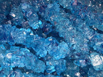 Sweetglob Old Fashioned Rock Candy Crystals On Strings (Blue Raspberry, 2 Pound)