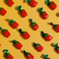 Strawberry Bulk Candy by Cambie, 12 lbs of Strawberry Candy with a Deliciously Sweet Hard Exterior with a Soft, Fruit-Filled Cen