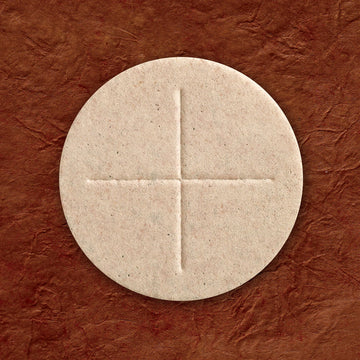 Cavanagh Priest Altar Bread - 2 3/4'' Whole Wheat - 50/Box Y