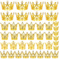 40 Pcs Crowns for Flower Bouquets Crown Cake Topper Small Crown for Flower Accessories Mini Crown Cupcake Toppers for Lady Brida