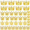 40 Pcs Crowns for Flower Bouquets Crown Cake Topper Small Crown for Flower Accessories Mini Crown Cupcake Toppers for Lady Brida