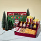 Thoughtfully Gourmet, Movie Night Popcorn Set with Holiday Band, Includes Yellow & Mixed Popcorn Kernels, 10 Popcorn Bags, 5 Gou