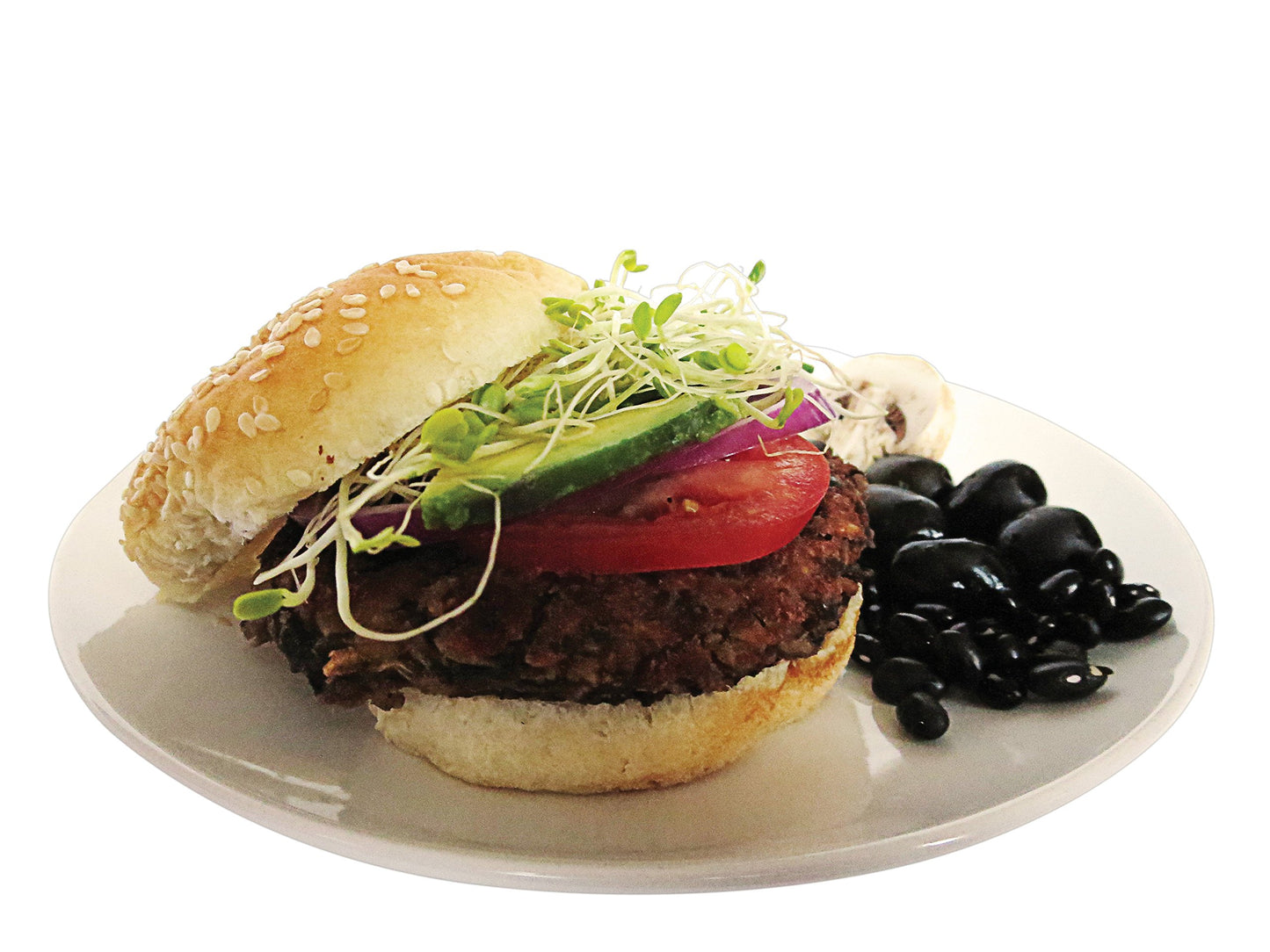 Vegan Burger 4-Pack - Veggie Six, B.B. & Ohh!, Vege Caliente, & Viva Italiano (Makes 36 Burgers)
