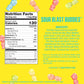 SmartSweets Sour Blast Buddies, Low Sugar Gummy Candy (3g), Low Calorie (130), Gluten-Free -1.8oz (Pack of 12) Packaging may var