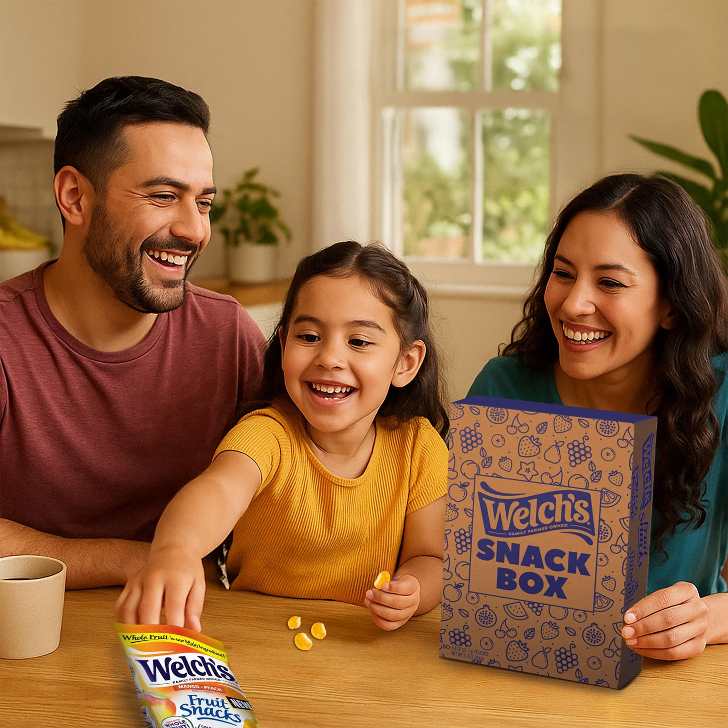 Welchs Fruit Snacks  Mango Peach Snack Box  Gluten Free  5oz Snack Packs (Pack of 12)