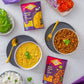 Pataks Delhi Spiced Rice, Vegetarian Indian Meal with Chickpeas & Basmati Rice, Ready to Eat, 10.05 Ounce (Pack of 6)