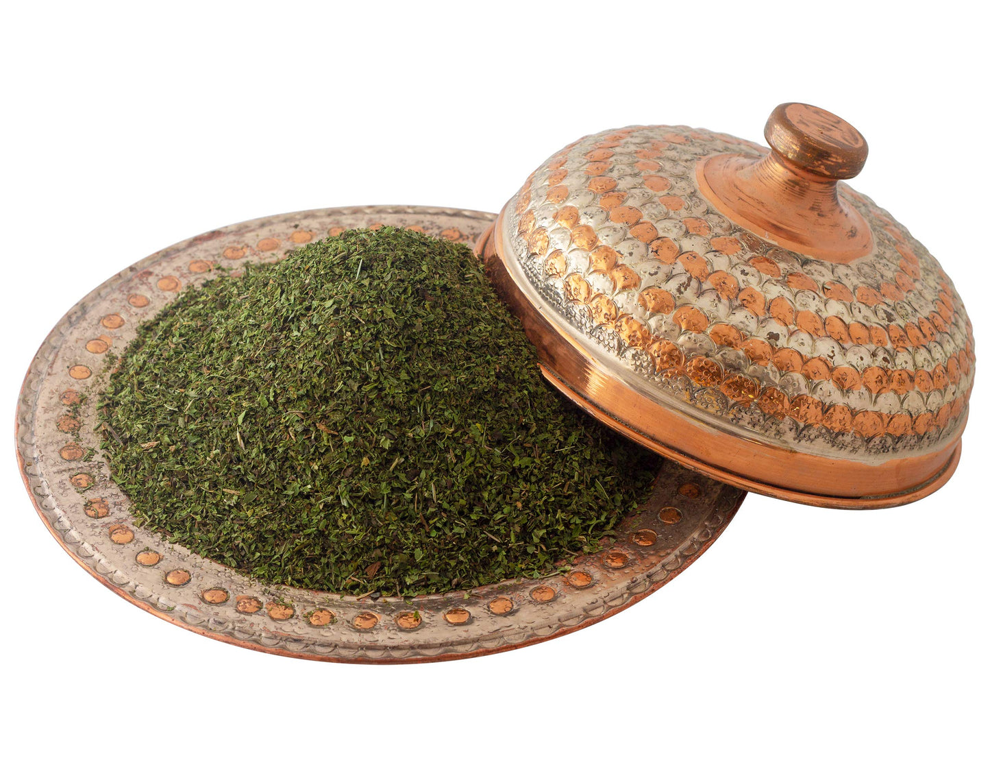 Cerez Pazari Dried Mint Leaves 5.3Oz |%100 Natural, Non-Irradiated, Non-Gmo, Gluten Free, Raw Turkish Dried Spearmint Leaves, Cr