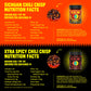 Chili Crisp Starter Set - Includes Sichuan, Extra Crunchy & Xtra Spicy Chili Crisp W/Spicy Sweet Chili Sauce - Perfect Gourmet G