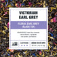 Tiesta Tea - Victorian Earl Grey | Loose Leaf | Floral Earl Grey Black Tea | Premium Blend | High Caffeinated Black | Make Hot Or Iced Brews Up To 25 Cups | 1.8 Ounce Resealable Pouch
