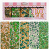 Confect St. Patricks Green,White and Gold Pearl, Vermicelli Sprinkles | Clover Sprinkles | Edible Sprinkles for Baking & Cake De