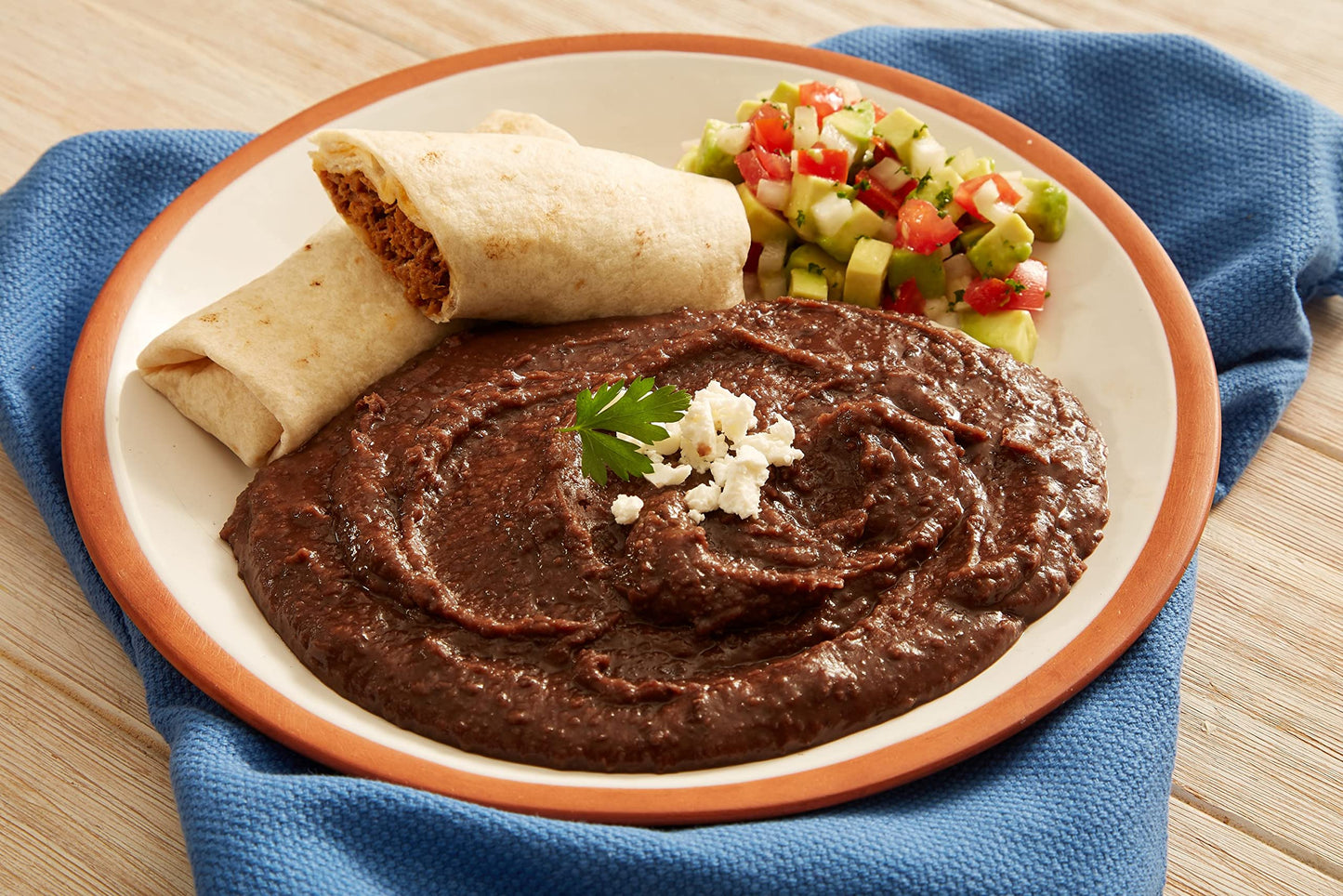Chata Traditional Mexican Refried Black Beans, 15.2, Pack Of 1
