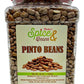 Dasher's Spice & Beans Dried Pinto Beans | Resealable Jar | 3 lbs.