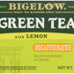 Bigelow Tea Green Tea with Lemon, Decaf, 20 ct