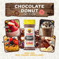 Chocolate Donut Topper Seasoning Mix by Flavor God - Zero Calorie Seasoning for Ice Cream, Donuts, Coffee, Cookies, Popcorn, Pan