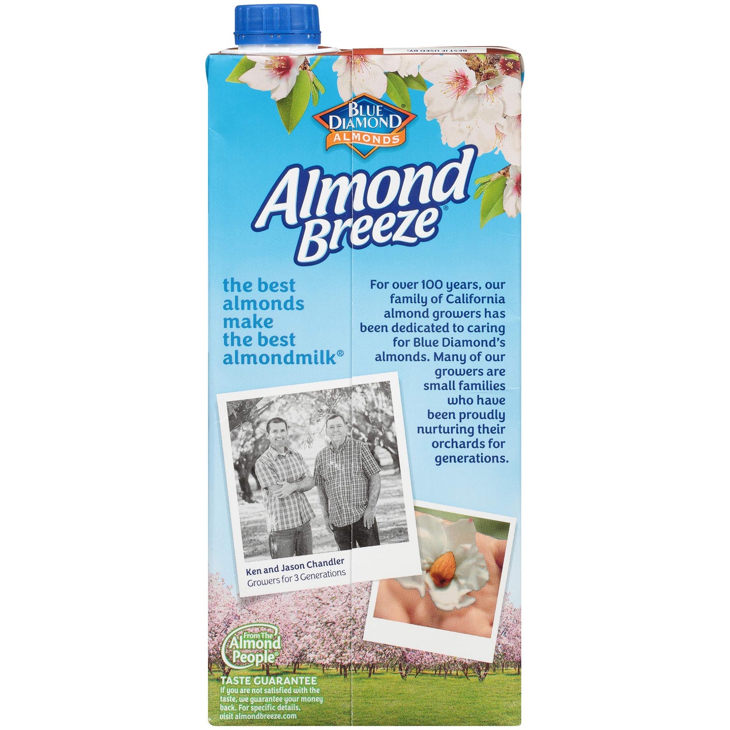 Almond Breeze Dairy Free Almondmilk, Chocolate, 32 Fl Oz (Pack Of 12)