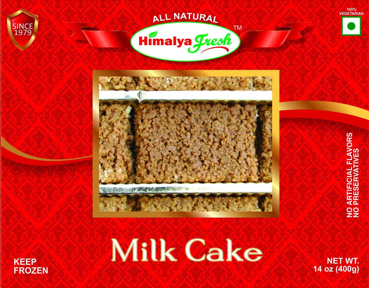 Himalya Fresh Milk Cake - Premium Sweet Made with Grass Fed Buffalo Milk - 14 oz