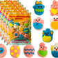 Easter Marshmallow Gummies - 10 Fun Designs, 6-Pack, Total 60 Individually Wrapped Gummies - Gluten-Free & Dairy-Free, Perfect f