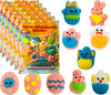 Easter Marshmallow Gummies - 10 Fun Designs, 6-Pack, Total 60 Individually Wrapped Gummies - Gluten-Free & Dairy-Free, Perfect f