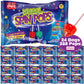 DOUzzle Hanukkah Candy Dreidels for Kids, Dreidel Spin Pops, Individually Wrapped Assorted Fruity Flavors (Pack of 24) Hanukah P