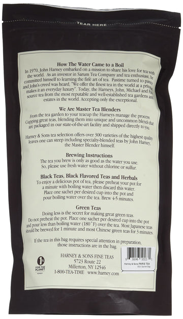Harney & Sons Paris Tea, 50Ct Sachets