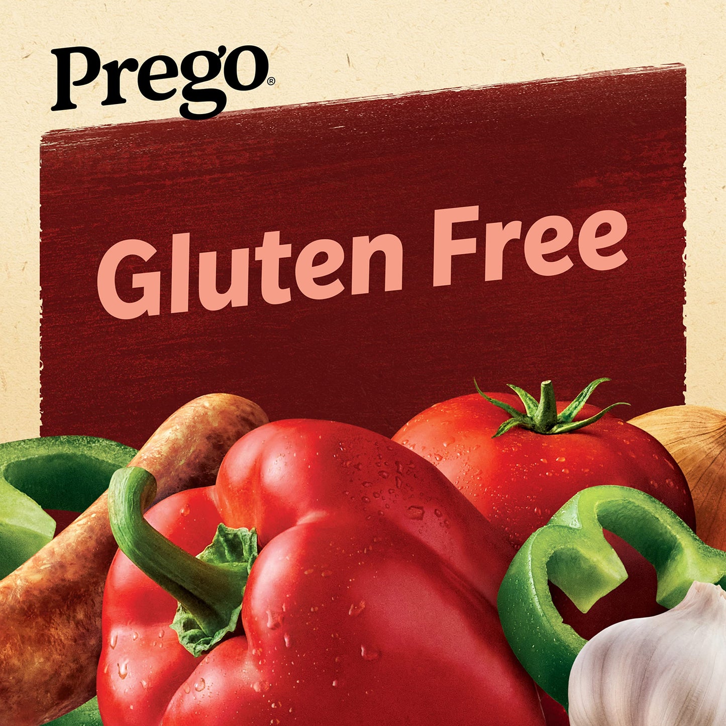 Prego Sweet Sausage And Roasted Peppers Pasta Sauce, 23.5 Oz Jar