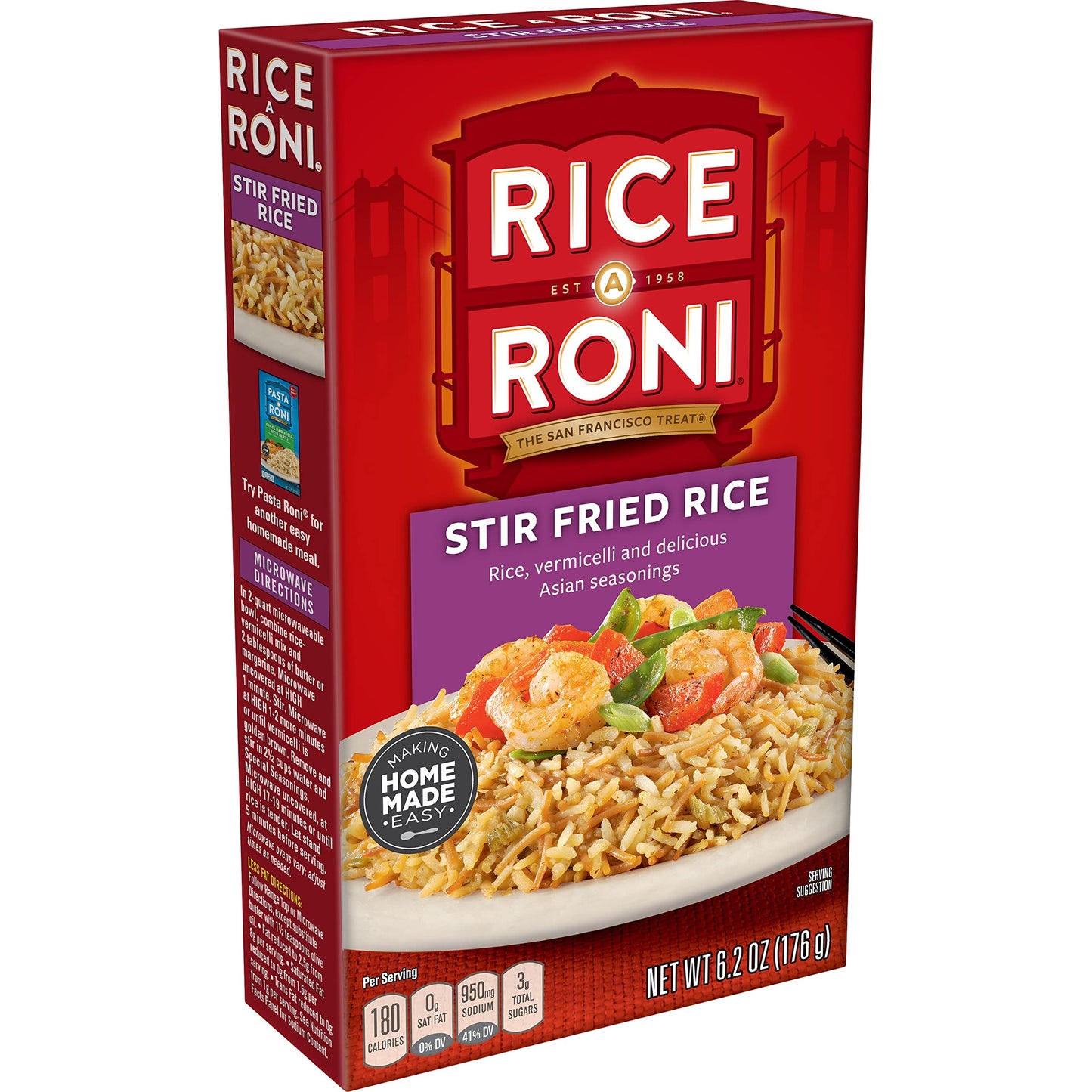 Rice-A-Roni Fried Rice and Vermicelli Mix, (Packaging May Vary), 6.2 Oz