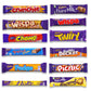 Chocolate Bar Variety Pack - 12 Assorted Chocolate Bars Including Dairy Milk, Crunchie, Wispa, Twirl, And More - Imported British Chocolate - Bundled By Zuvo - Gift Hamper