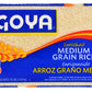 Goya Foods Medium Grain Rice, 10 Pound