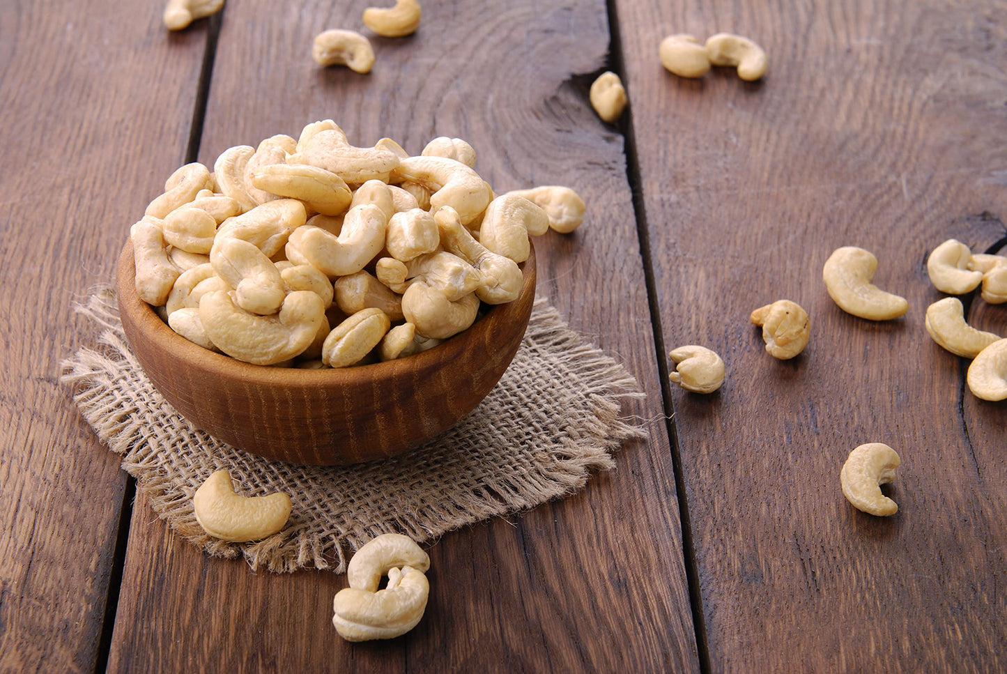Fair Trade Organic Raw Cashews W320 (3 Lb) - Premium Whole Nuts For Snacking & Cooking, Ethically Sourced, Certified Sustainable