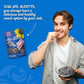 Mr. Martin Enhanced Jumbo Salted Sunflower Seeds To Eat, Roasted, Keto Friendly Snack, Kosher, Non-Gmo, Vegan - 3.75 Oz, 16 Pack